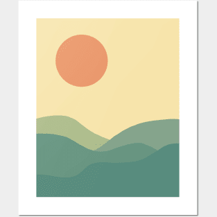 Landscape Graphic Posters and Art